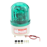 Maxbell 24V LED Rotating Strobe Warning Light Round Signal Beacon Flash Lamp Green - Aladdin Shoppers