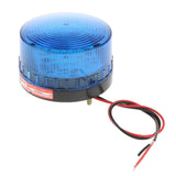 Maxbell Blue Emergency LED Flashing Strobe Signal Warning Light Lamp Beacon DC12V - Dust & Water Proof - Aladdin Shoppers