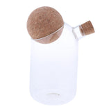 2pcs/Set Glass Food Storage Jar Kitchen Canister for Candy Coffee Tea