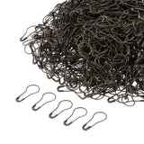 Maxbell 2x21mm Metal Gold Safety Pins/Gourd Pin/Bulb Pin for Clothing Crafting & DIY Bronze 500Pcs