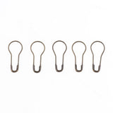 Maxbell 2x21mm Metal Gold Safety Pins/Gourd Pin/Bulb Pin for Clothing Crafting & DIY Bronze 500Pcs
