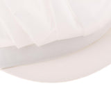 6Pcs Cook Adjustable Kitchen Baker Chef Elastic Cap Hat Catering White+Pink