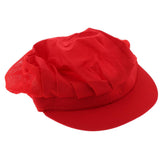 6Pcs Cook Adjustable Men Women Kitchen Baker Chef Elastic Cap Hat Catering