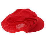 6Pcs Cook Adjustable Men Women Kitchen Baker Chef Elastic Cap Hat Catering