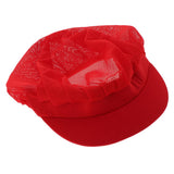 6Pcs Cook Adjustable Men Women Kitchen Baker Chef Elastic Cap Hat Catering