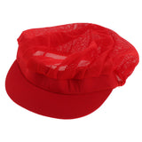 6Pcs Cook Adjustable Men Women Kitchen Baker Chef Elastic Cap Hat Catering