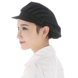 6Pcs Cook Adjustable Men Women Kitchen Baker Chef Elastic Cap Hat Catering