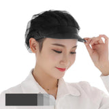 6Pcs Cook Adjustable Men Women Kitchen Baker Chef Elastic Cap Hat Catering