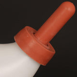 Maxbell 4xHL-MP73-Rubber Calf Milk Bottle Feeding Snap Calf Milk Mouth Bottle Nipple