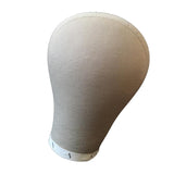 21 Inch Cork Head Canvas Cover Wig Making Mannequin & T-pin & Crochet Hook