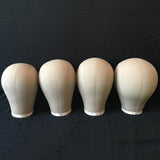 21 Inch Cork Head Canvas Cover Wig Making Mannequin & T-pin & Crochet Hook