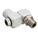 Maxbell 6x Universal Pneumatic Connector Air Pipe Adapter 360 Degree Rotation Tool