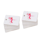 Maxbell 3x5*7 cm Color Printing Creative Earring Packaging Cards Flamingos