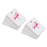 Maxbell 2x5*7 cm Color Printing Creative Earring Packaging Cards Flamingos