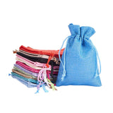 40 Burlap Linen Drawstring Bag for Candy Jewelry Party Wedding Favor Present