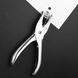 Maxbell 2xOffice Punch 8 Pages Metal School Loose-leaf Single Puncher Hand Paper Hole 3mm