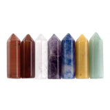 Maxbell Crystal Qixing Array Ornament Miniature Office Home Desktop Decor column