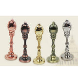 Maxbell Antique Wax Seal Stamp Metal Handle Stick DIY Accessories Silver