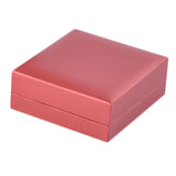 Maxbell Jewelry Packaging Box Pendant Storage Box for Wedding Gift Bright Red