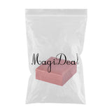 Maxbell Jewelry Packaging Box Pendant Storage Box for Wedding Gift Bright Red