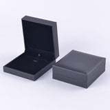 Maxbell Jewelry Packaging Box Pendant Storage Box for Wedding Gifts Black
