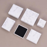 Maxbell Marbling Cardboard Jewellery Gift Box Wedding Favour Cotton Cushion A