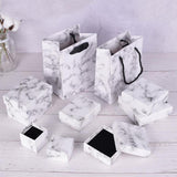 Maxbell Marbling Cardboard Jewellery Gift Box Wedding Favour Cotton Cushion A