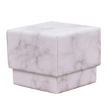 Maxbell Marbling Cardboard Jewellery Gift Box Wedding Favour Cotton Cushion A