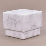 Maxbell Marbling Cardboard Jewellery Gift Box Wedding Favour Cotton Cushion A