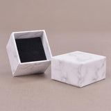 Maxbell Marbling Cardboard Jewellery Gift Box Wedding Favour Cotton Cushion A