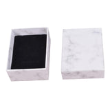 Maxbell Marbling Cardboard Jewellery Gift Box Wedding Favour Cotton Cushion B