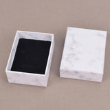 Maxbell Marbling Cardboard Jewellery Gift Box Wedding Favour Cotton Cushion B