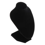 Maxbell 15x Velvet Necklace Bust Display Stands Pendant Chain Jewelry Racks