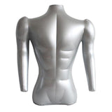Maxbell Inflatable Adult Mannequin Male Bust Leg Tops Pants Dummy Display Holder