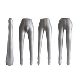 Maxbell Inflatable Adult Mannequin Trousers Pants Display Dummy Model Male Leg Form
