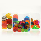 Maxbell 3x30pcs Notebook Plastic Disc Binding Mushroom Hole DIY Buckle Binding 24mm
