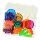 Maxbell 2x30pcs Notebook Plastic Disc Binding Mushroom Hole DIY Buckle Binding 24mm