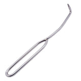 Maxbell 2xJ Shape Hook Stainless Steel Beekeeping Bee Hive Hook Scraper Tool
