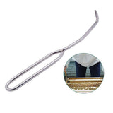 Maxbell 3xJ Shape Hook Stainless Steel Beekeeping Bee Hive Hook Scraper Tool