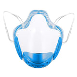 Maxbell 4 Pieces Clear Face Shield Mouth Cover Reusable Mouth