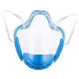 Maxbell 4 Pieces Clear Face Shield Mouth Cover Reusable Mouth