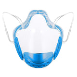 Maxbell 4 Pieces Clear Face Shield Mouth Cover Reusable Mouth
