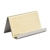 Maxbell 3xBusiness Card Holders Name Stand Collection Rack Organizer Champagne B