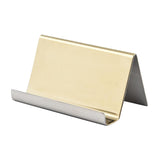Maxbell 2xBusiness Card Holders Name Stand Collection Rack Organizer Champagne B