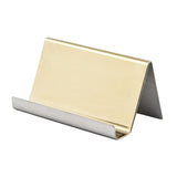 Maxbell 4xBusiness Card Holders Name Stand Collection Rack Organizer Champagne B
