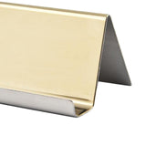 Maxbell 4xBusiness Card Holders Name Stand Collection Rack Organizer Champagne B