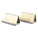 Maxbell 3xBusiness Card Holders Name Stand Collection Rack Organizer Champagne B