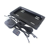 2x Hide-Away Shutter Cover Up Electric License Plate Frame w/ Remote Control