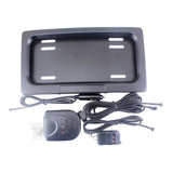 2x Hide-Away Shutter Cover Up Electric License Plate Frame w/ Remote Control
