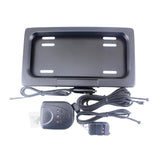2x Hide-Away Shutter Cover Up Electric License Plate Frame w/ Remote Control